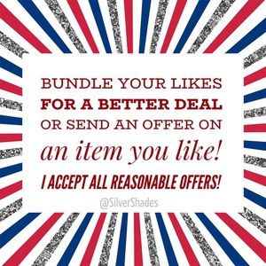 REASONABLE OFFERS CONSIDERED